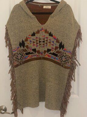 ELAN Women’s Acrylic Poncho, One Size